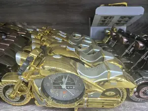 Creative Motorcycle Clock