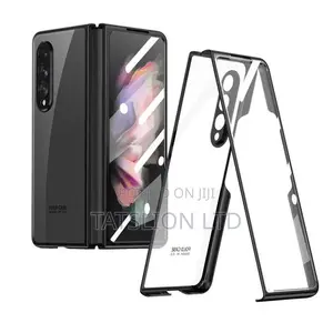 Amsung Galaxy Z Fold 3 5G Cover Plating Frame Hard Clear