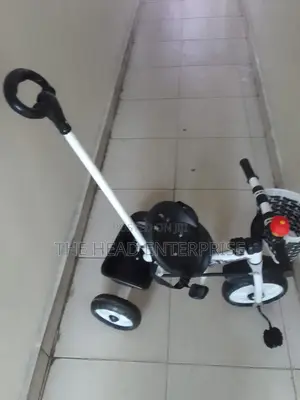 Tricycle With Push Handle/ Front Basket"