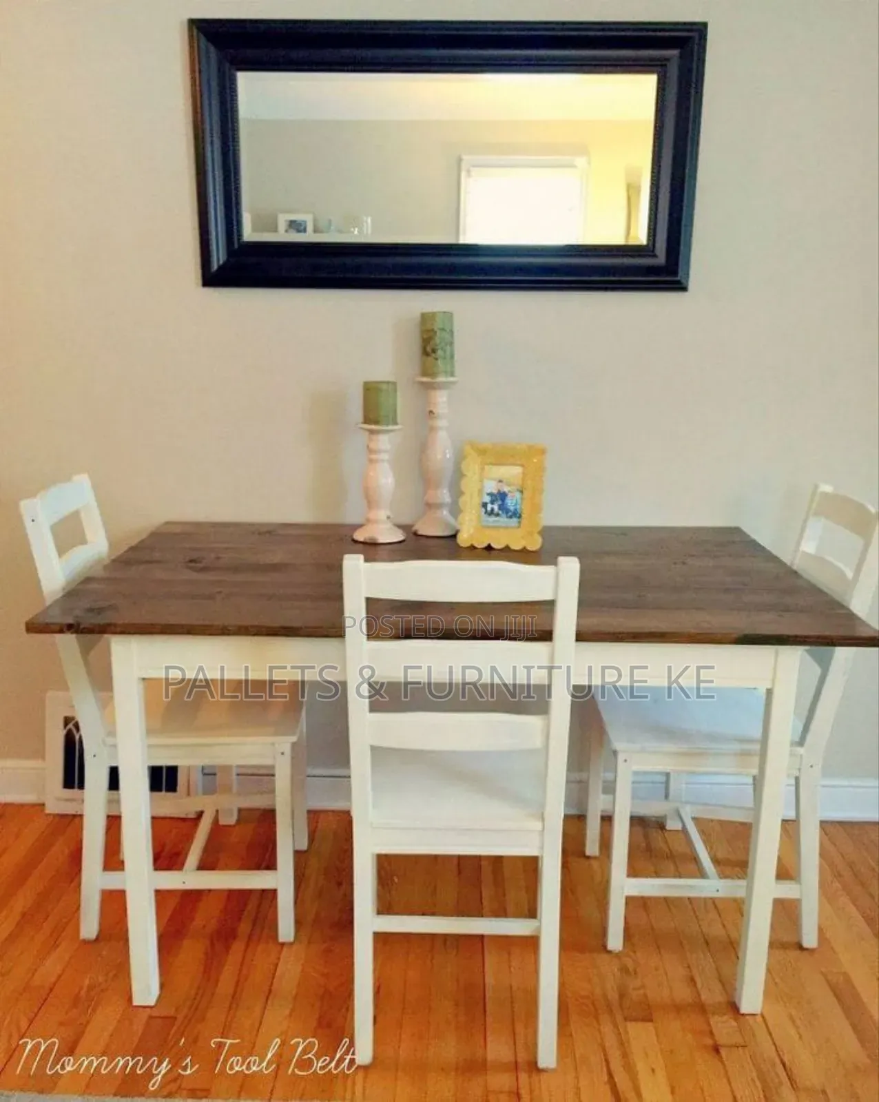 White Set Table