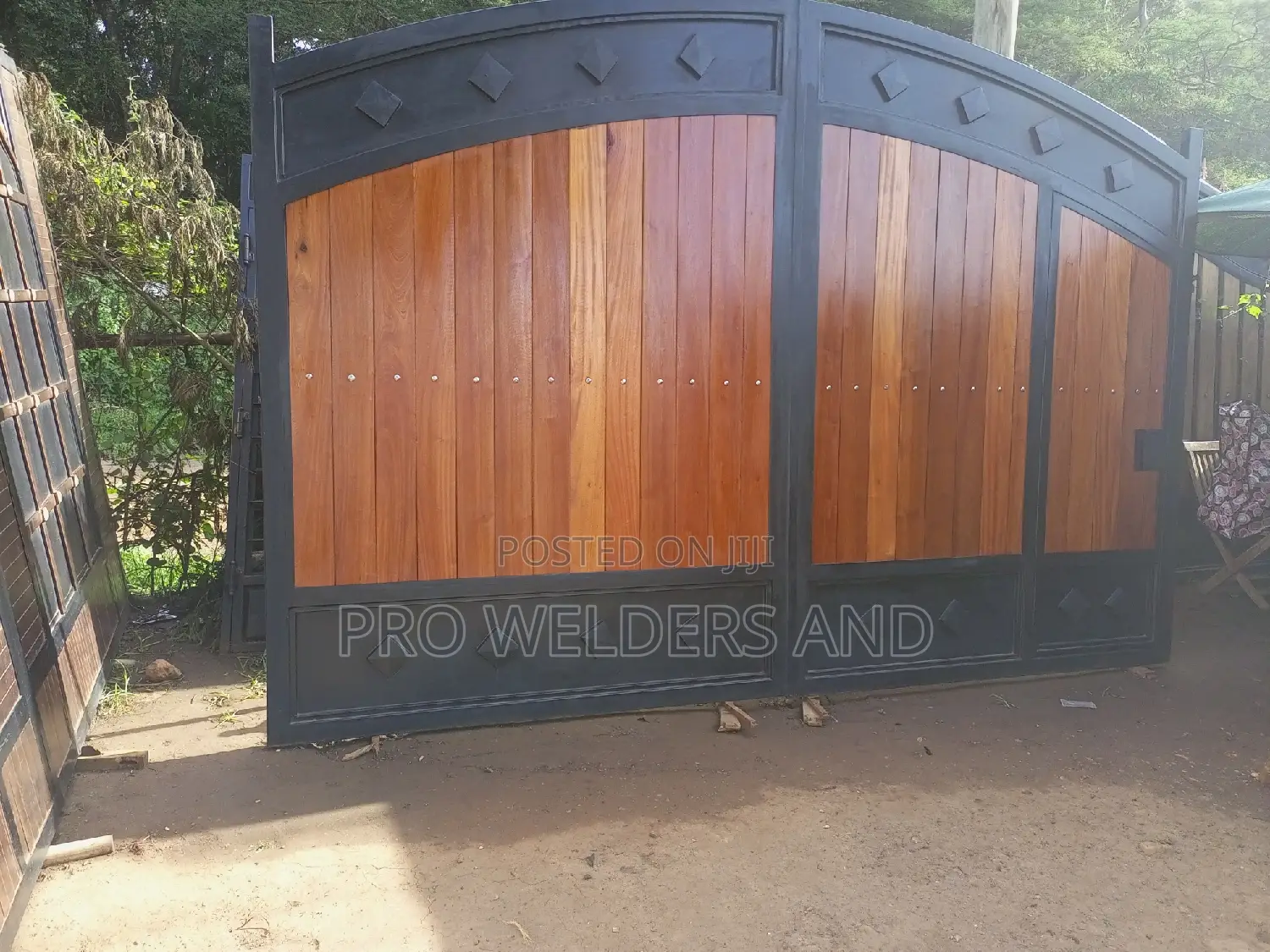 Designer Wooden Gate