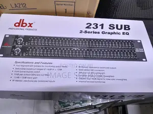 Equalizer DBX 231 Sub Double
