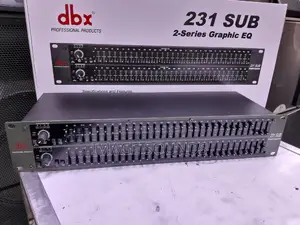 DBX 2-Series Graphic Equalizer With Sub Output