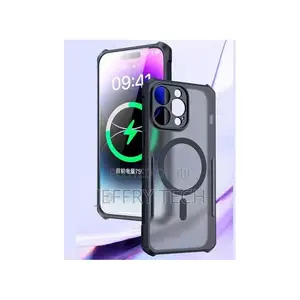 iPhone 15 Pro Max /iPhone 15 Pro Transparent Shockproof Magn
