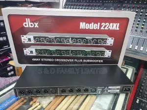 22XL DBX 4 Way Crossover With Subwoffer