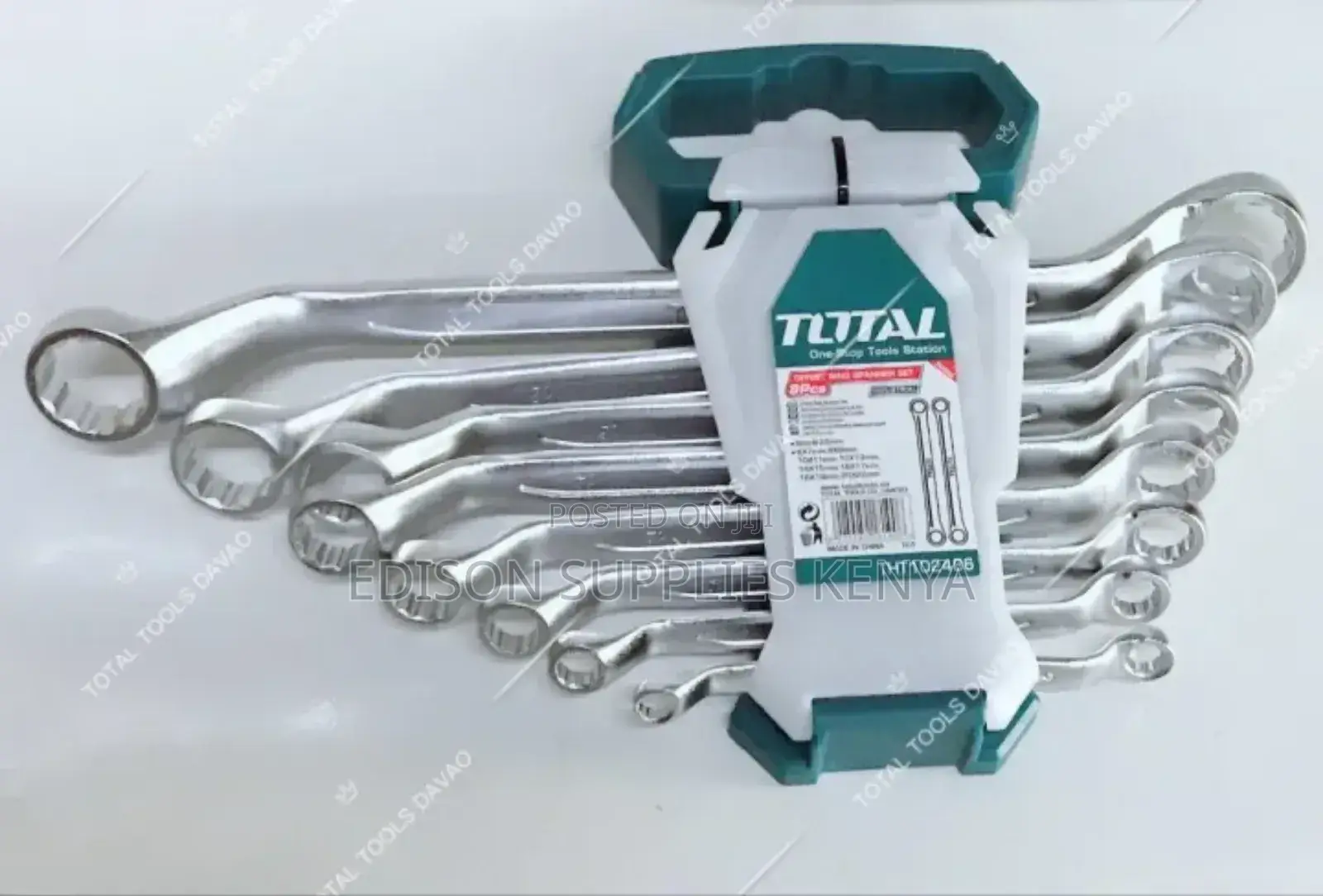 Spanners TOTAL Offset Ring Spanner Set 6-22mm THT102486