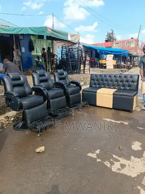 3 Barber Seats and a Waiting 