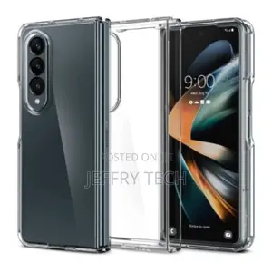 Samsung Galaxy Z Fold 3 Transparent Back Cover With Temper G