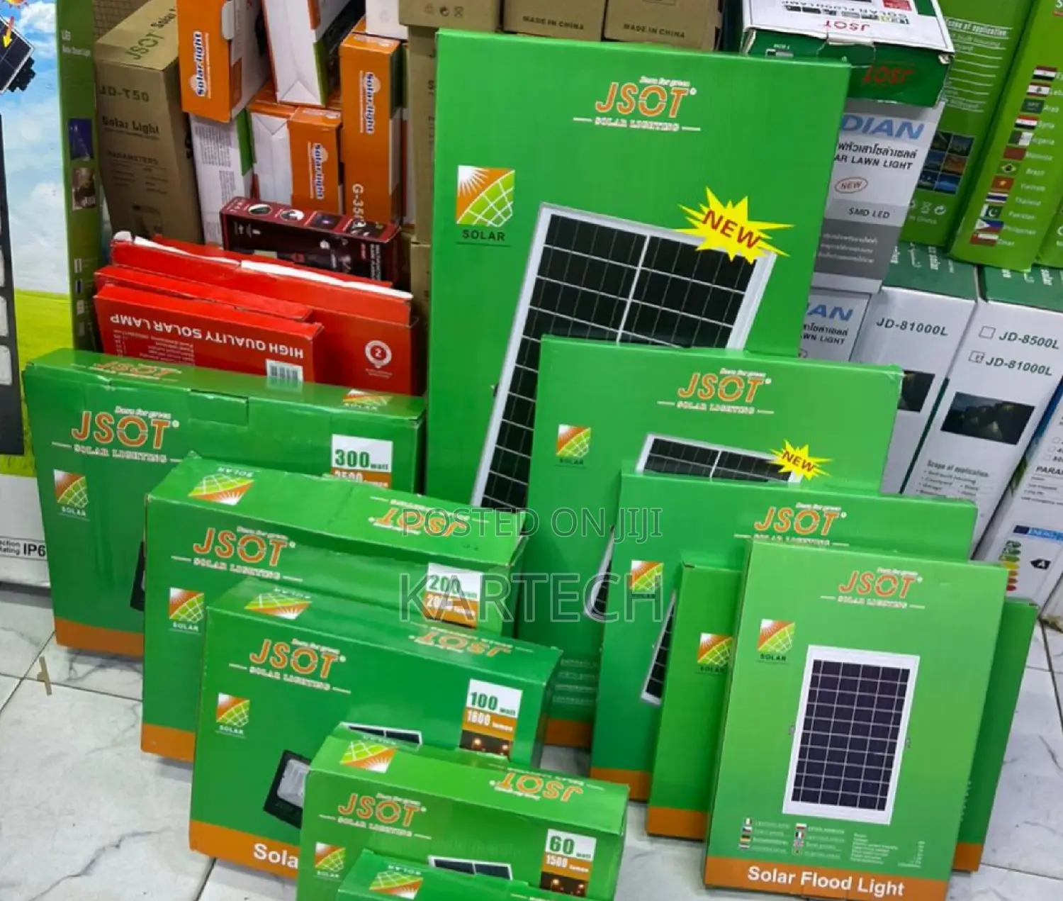 300W JSOT Solar Floodlight
