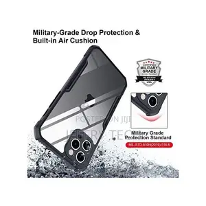 Xundd iPhone 12 Pro Max Transparent Shockproof Case