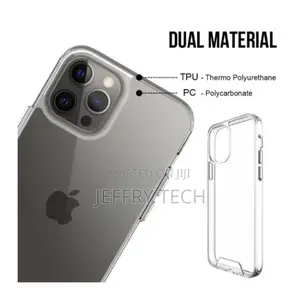 Space Transparent Back Cover for iPhone 13