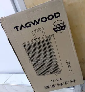 TAGWOOD 12" Outdoor Speaker, Bluetooth, Microphone LTS-12A