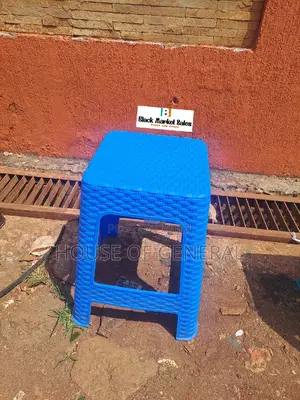 Blue Strong Plastic Stool