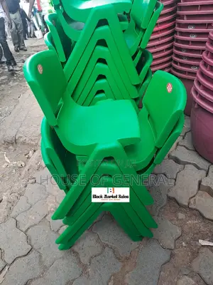 Green Kids Plastic Chair