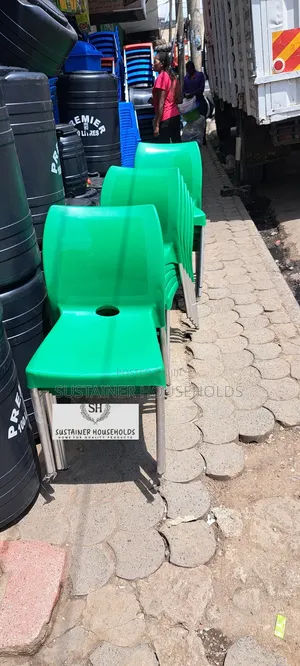 Safaricom Shops Plastic Chairs Without Armrest
