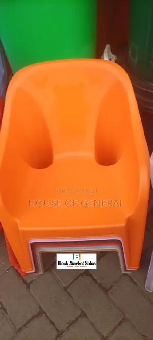 Orange Strong Kids Plastic Chair