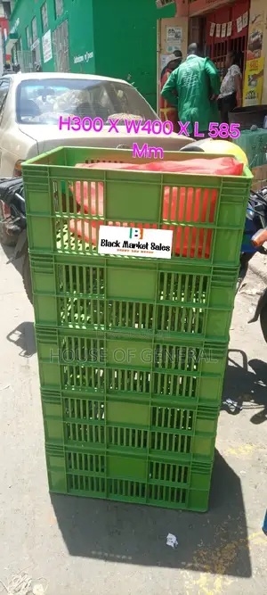 Heavy Duty Storage Plastic Crates