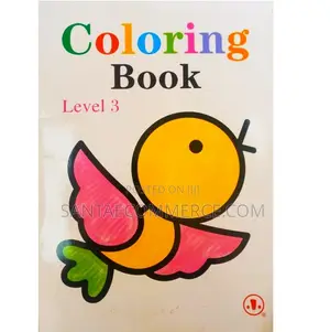 Level 3 Kids Coloring Book