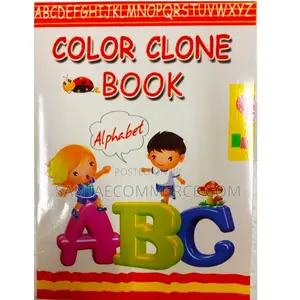 Color Clone Alphabet Kids Colouring Book