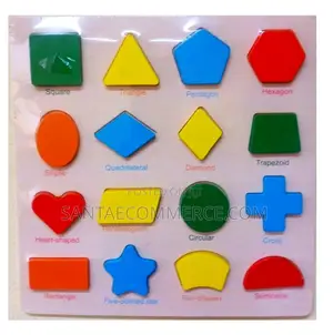 Shapes and Names Learning Wooden Board