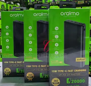 Oraimo Traveler 15 Flash 20000mah Opb-1200 15w Power Bank