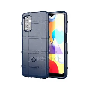 Rugged Shield Back Cover for Samsung Galaxy A55