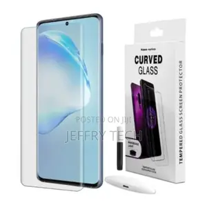 UV Glue Curve Glass Screen Protector Samsung Galaxy S20 Plus