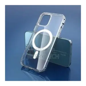 Wireless Charge Transparent Back Cover for iPhone 13 Pro Max
