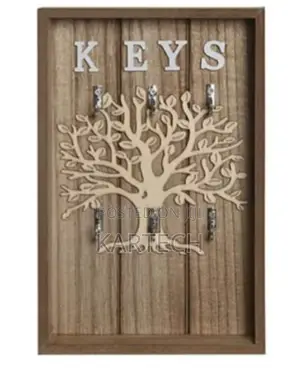Family Tree Decorative Wooden Key Holder
