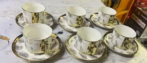 12 PCS Ceramic Mug 230 Cl and Soucer