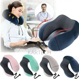 100% Memory Foam U-Shaped Travel Neck Pillow