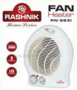 Rashnik Quality Electric Fan Room Heater/Space Warmer