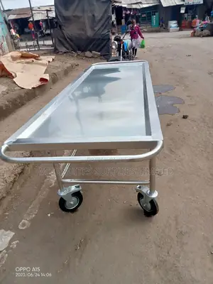 Mortuary Transfer Trolley.