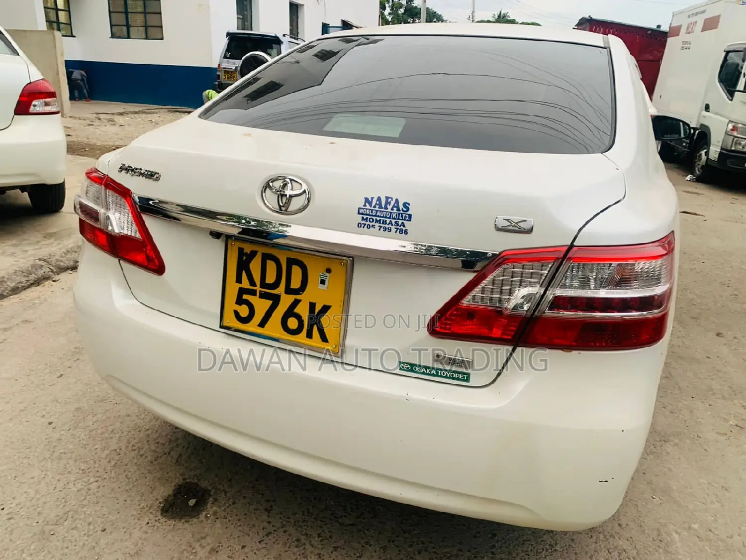 Toyota Premio 2014 White