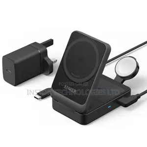 Anker Maggo Wireless Charging Station (Foldable 3-in-1)