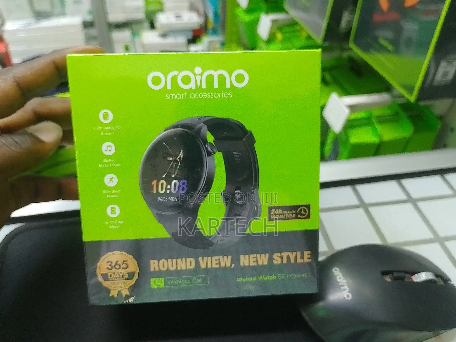 Oraimo Smart Watch ER AMOLED Screen