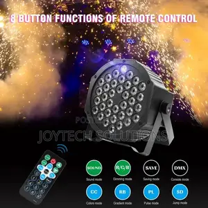 Stage Par Cans Projector Light. 36 Leds