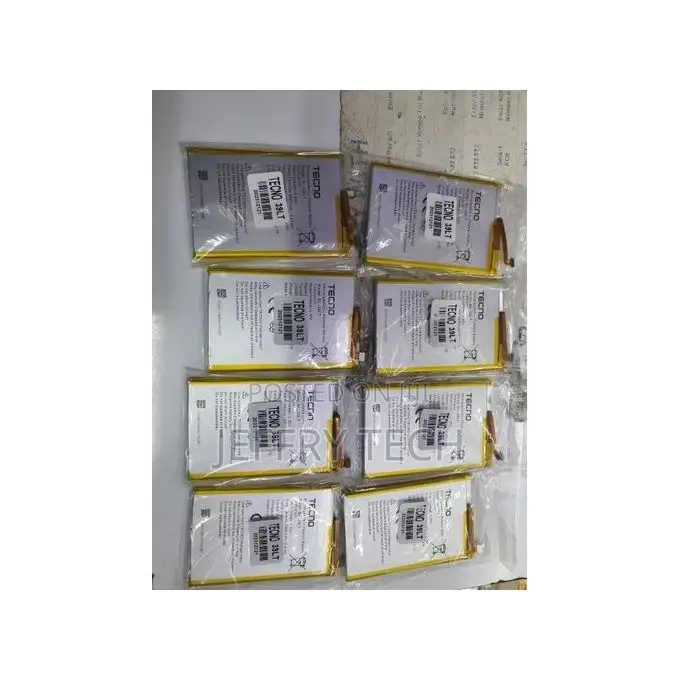 Tecno Spark 4,Spark 4 Pro Battery Silver Yellow