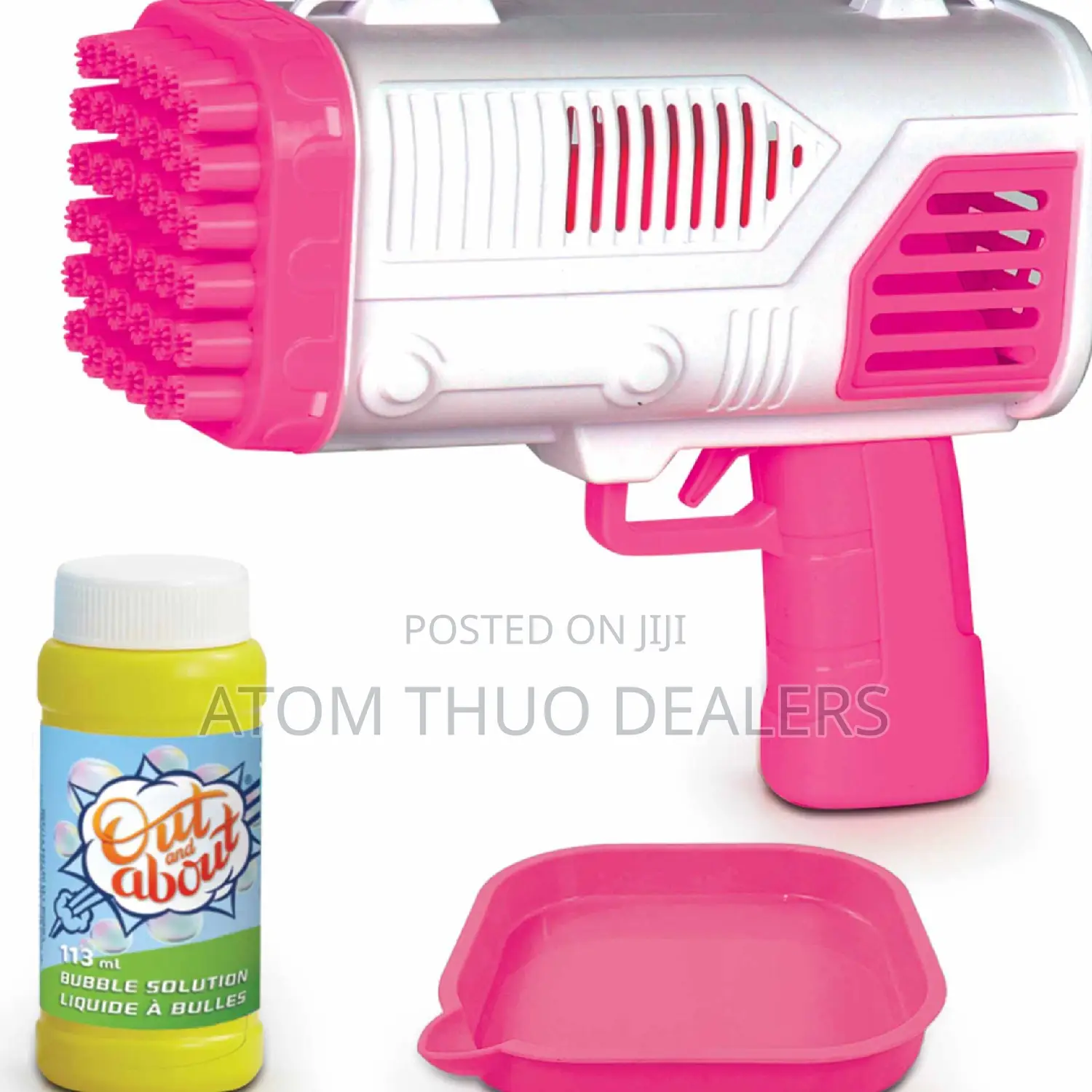 Kids Bubble Gun Pink