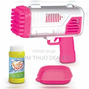 Kids Bubble Gun Pink.