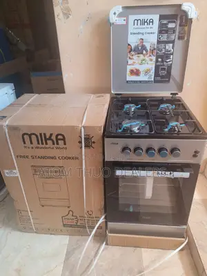 New Mika All Gas Free Standing Cooker- 50*60 Gas Oven