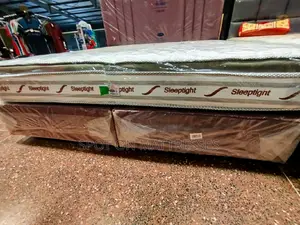 6by6 Complete Bedset (Divan + 10" Pillowtop Spring Mattress)