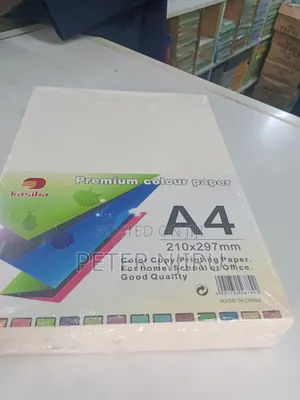 Premium Cream Ivory Paper A4 Size