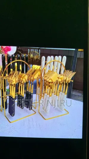 24 PCS Marble Spoon