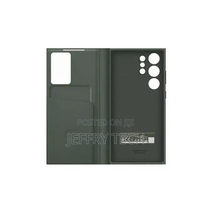Samsung Galaxy S23 Ultra 5g Sensor Leather Smart Clear View