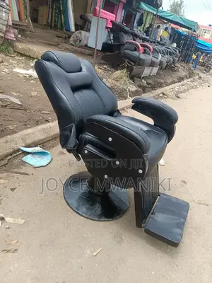 Barber Chair, Black Plain 