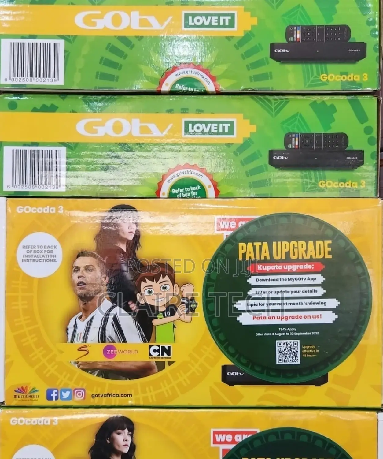 Gotv Decoder + 1 Month Subscription