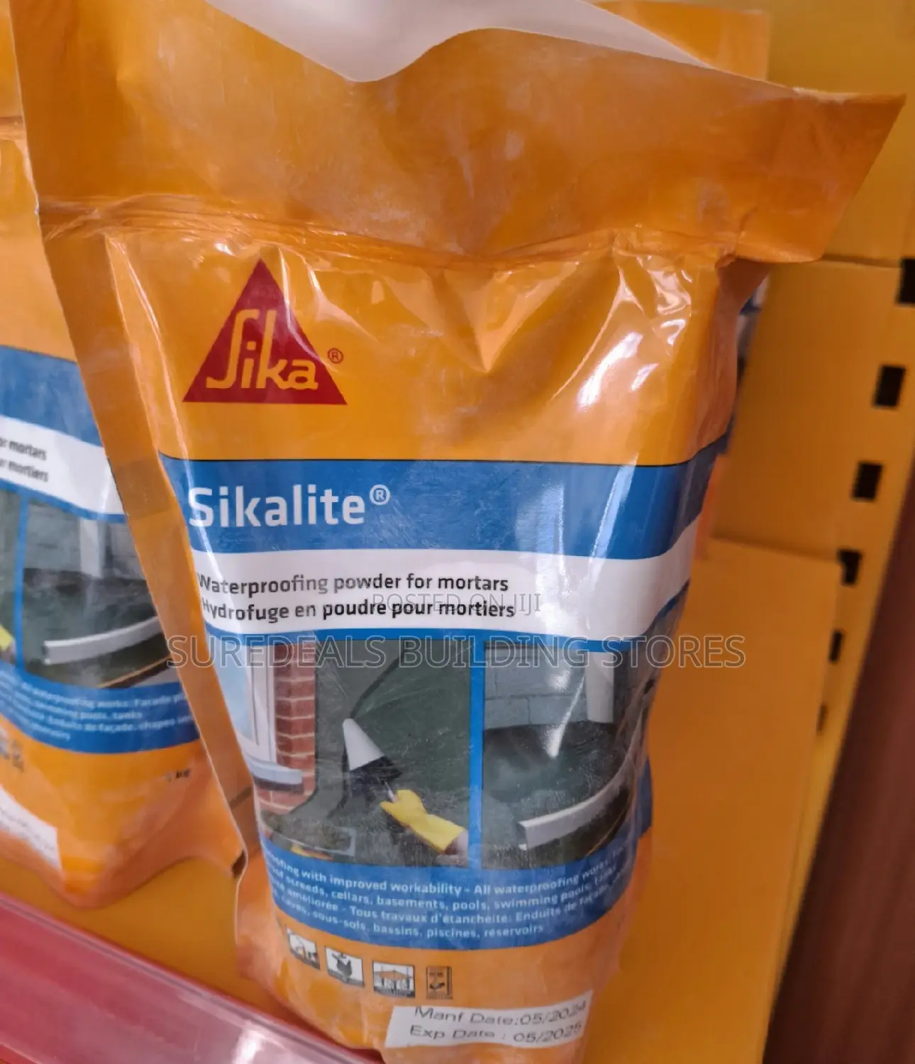 Powdered Waterproofing Admixture For Mortar-sikalite