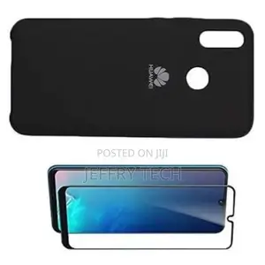 Huawei P30 Lite Clear View Silicone Case + Screen Guard
