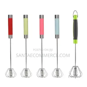 Stainless Steel Whisk Push Pull Semi Automatic Stirrer